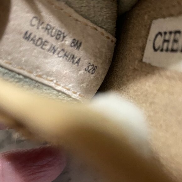 EUC~Chelsea & Violet 'Ruby' Leopard Calf Hair Ballet Flat~8 - Picture 10 of 15